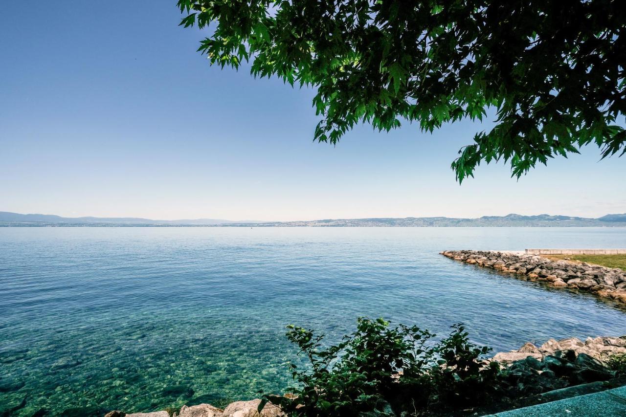 Pieds Dans L'Eau - Lac Leman - 2 Min Evian - Spacieux Neuvecelle المظهر الخارجي الصورة